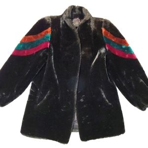 Betsy B. Faux Fur Coat